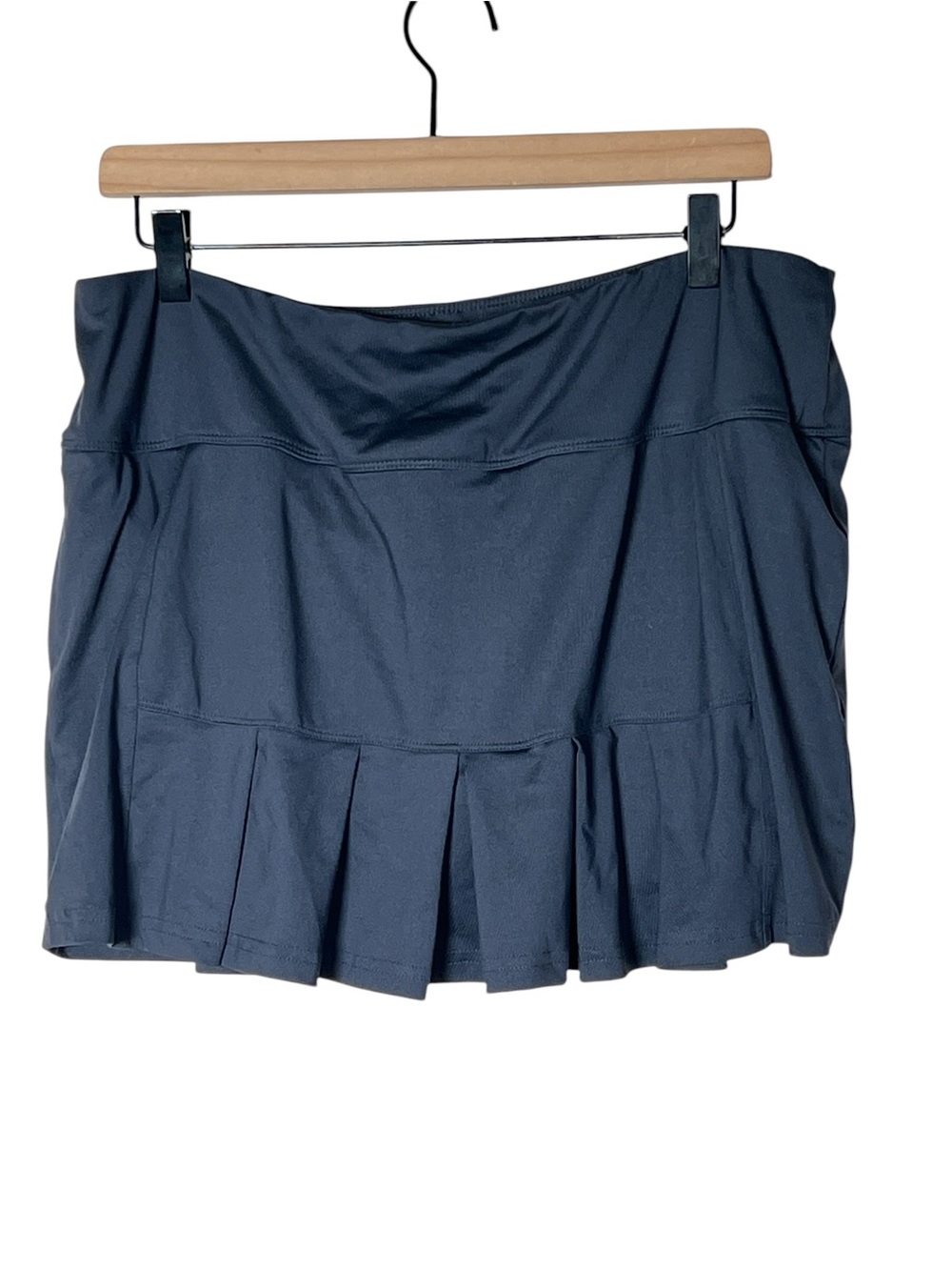 Bolle charcoal grey athletic tennis skirt skort size XL B165